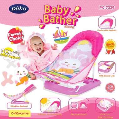 Pliko Deluxe Baby Bather 7329 Pink Sally