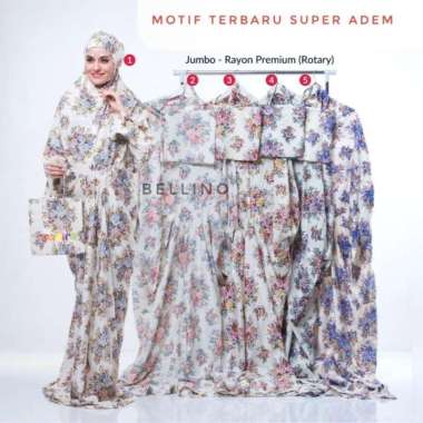 Mukena Sholat Terusan Wanita Dewasa Jumbo Rayon Adem