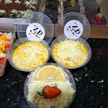 Aneka Dessert Manis Salad Buah Mango Sticky Rice Jasuke Creamy Jasuke Creamy Toples 200ml