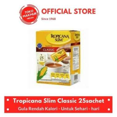 Promo Harga Tropicana Slim Sweetener Classic 25 pcs - Blibli