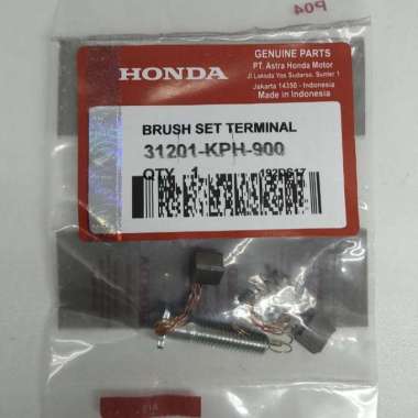 Arang Areng Cool Kul Stater Starter Dinamo Brush Set Terminal Kharisma Karisma Supra X 125 Megapro N