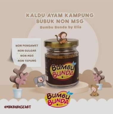 Bumbu Bunda Bumbu Kaldu Rasa Mpasi Bayi 50g Ayam Kampung