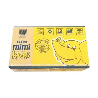 Susu Ultra Mimi Vanilla / Kuning 125 Ml 1 Dus