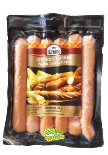 El Primo Chicken Cheese Sausage | Sosis Ayam Keju 360g