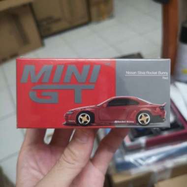 Mini Gt 527 - Mini Gt Nissan Silvia S15 Rocket Bunny Red Multicolor
