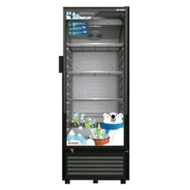 Showcase Sharp SCH-170FS | Kulkas display kaca minuman SCH170 SCH170FS