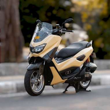 Windshield Yamaha Nmax Old Model N Max New Standar Riben dan Bening Visor Custom Smoke 3mm