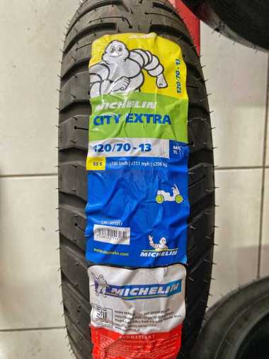 Ban Motor Nmax Michelin City Extra 120/70-13 Tubeless