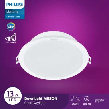 Lampu Philips Downlight 59464 Meson D125 13W 65K Putih G5