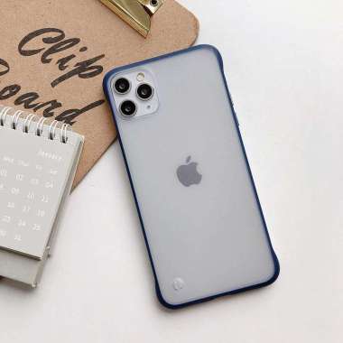 Case iPhone 11 Pro Max TPU Clear Cover Silicone Protektif Bumper Transparent Casing Silikon Sarung P