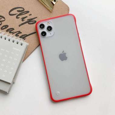 Case iPhone 11 Pro Max TPU Clear Cover Silicone Protektif Bumper Transparent Casing Silikon Sarung P