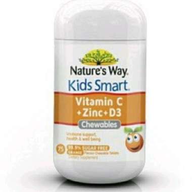 Nature's way kids smart vita gummies vitamin c vit c zinc vitamin d3 vit d3
