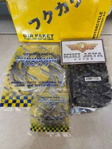 GEAR SET JUPITER MX NEW FUKUKAWA GIR SET DEPAN BELAKANG