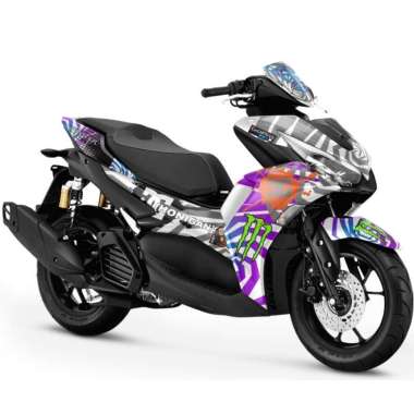 Decal Aerox Full body Stiker Aerox 155 NVX OLD/NEW Honigan OLD AEROX Putih
