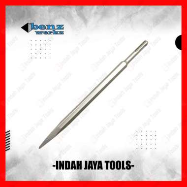 BENZ HEX 17 X 350 POINT Mata Bor Bobok Beton Tembok Chisel Lancip