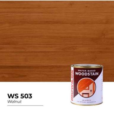 Mowilex Woodstain Cat Pelapis Kayu [1 L] WS-503 Walnut