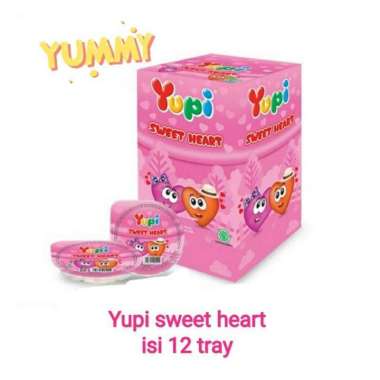 yupi sweet heart box (12 pcs)