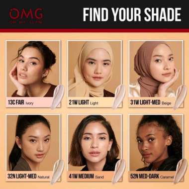 OMG Liquid Foundation 41W Sand