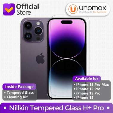 Tempered Glass iPhone 15 / Plus / Pro / Pro Max Nillkin H+ Pro Screen Protector iPhone 15