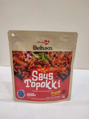 MAMASUKA DELISAOS TOPOKKI ORIGINAL 100GR