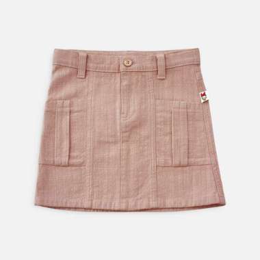 Linen Mini Skirt/ Rok Mini Anak Linen/ Rodeo Junior Girl Bright Day 10 tahun
