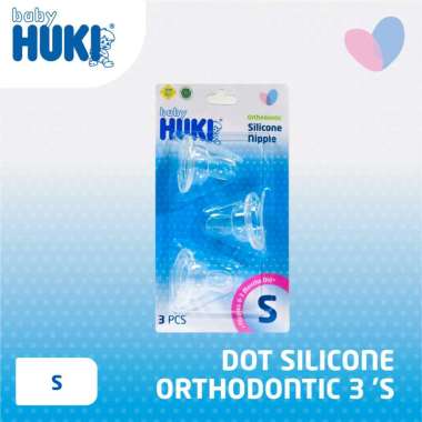 Huki Dot Gepeng isi 3 | Orthodontic Silicon Nipples Blister | Dot Huki Dot Gepeng Orthodontic Silico