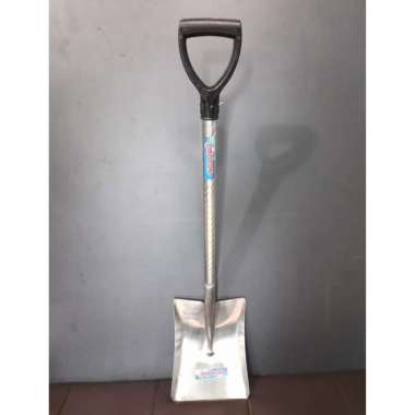 SEKOP RATA STAINLESS GAGANG STAINLESS PEGANGAN PVC CRICTON TANPA BUBBLE