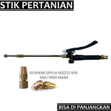 SPRAYER SEMPROT PERTANIAN / DISINFEKTAN / CUCI STEAM NOZZLE KUNINGAN Nozzle APOLLO SLIPLOCK 6mm