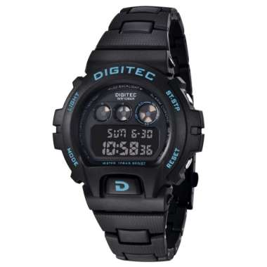 DIGITEC Jam Tangan Pria Digital DG-5198R with Digital Features BKBL-4B
