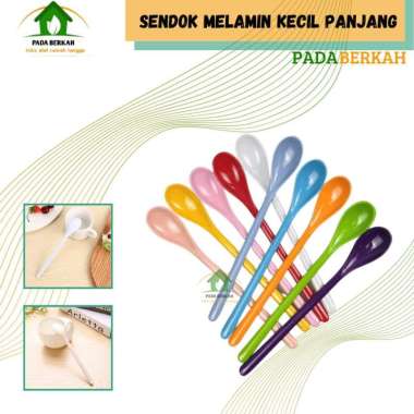 Sendok Teh Melamin Panjang Sendok Plastik Melamine Sendok Kecil