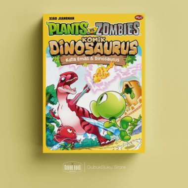 Buku Plants Vs Zombies - Komik Dinosaurus : Kota Emas Dan Dinosaurus