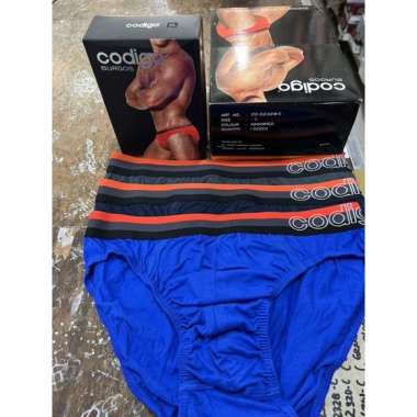 (3pcs) CD dewasa celana dalam pria codigo burgos 02328 TERMURAH Xl Random