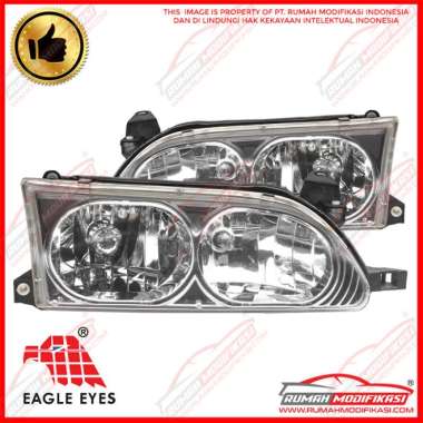 HEAD LAMP - TOYOTA GREAT COROLLA 1993-1997 - EAGLEEYES - ANGEL EYES