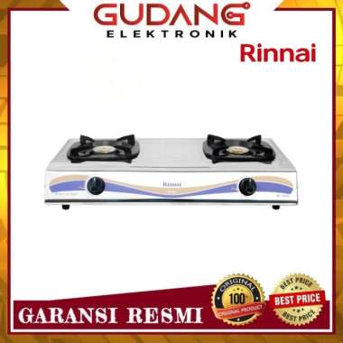 RINNAI KOMPOR 2 TUNGKU RI-522E KOMPOR GAS RINNAI 522 E Multicolor