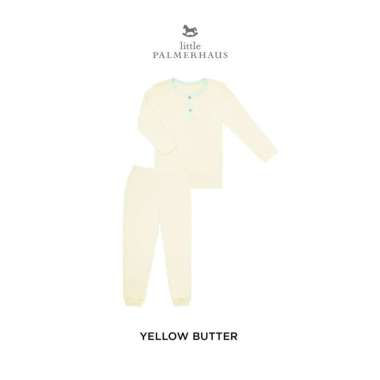 Little Palmerhaus Carter Set Baju Tidur Anak 3 Tahun Yellow Butter