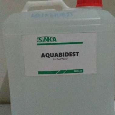Aquabidest [ destilated water ] air destilasi