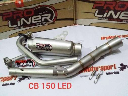 KNALPOT PROLINER HONDA CB 150 R FACELIFT STREETFIRE LED ORIGINAL