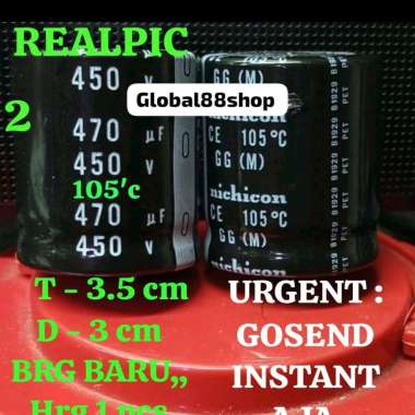 ELCO ECO EKO 470uf/450v 470uf 450v NICHICON TRAVO LAS