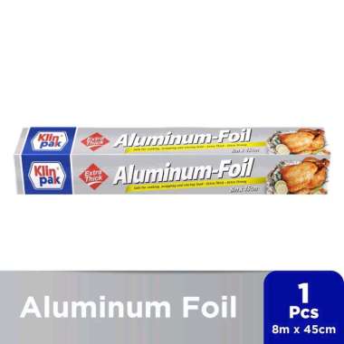 Klinpak Alumunium Foil Jumbo 8m x 45cm Aluminium Foil