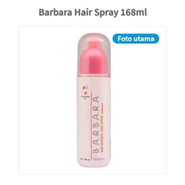 barbara hair spray