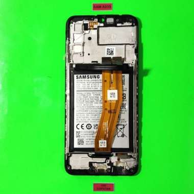 FRAME PAPAM LCD PLUS BATRE SAMSUNG A03S ORIGINAL COPOTAN