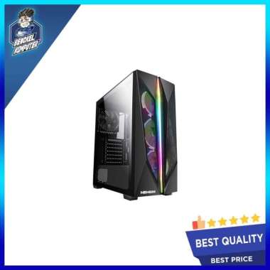 CASING PC NYK T40 RGB BLACK WIDOW