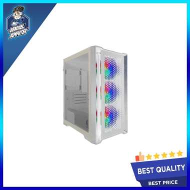 CASING PC CUBE GAMING ALTA WHITE