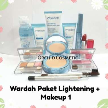 Wardah Paket Lightening Makeup 1 / Paket Seserahan Wardah