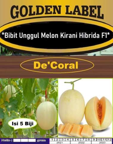 Bibit Unggul Melon Kirani Hibrida F1 | Benih Melon Kirani Hibrida F1