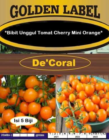 Bibit Unggul Tomat Cherry Mini Orange | Benih Tomat Cherry Mini Orange