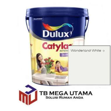 Dulux Catylac Interior Glow Wonderland White 22 kg | Cat Dinding Interior