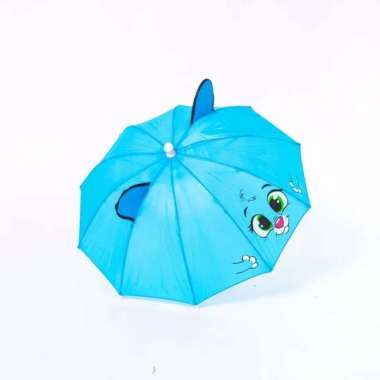 Payung anak mini karakter / payung lipat anak paud Biru