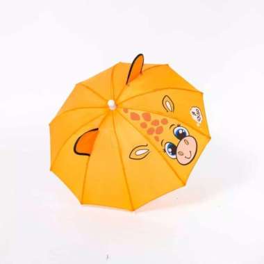 Payung anak mini karakter / payung lipat anak paud Orange