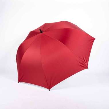Payung tongkat / payung golf / fiber / GRC / payung besar - 75003 Maroon